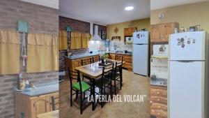Η κουζίνα ή μικρή κουζίνα στο "La Perla del Volcán"