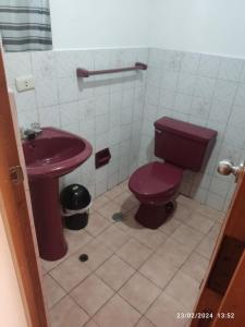Kylpyhuone majoituspaikassa Pacha Hostel