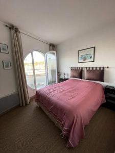 Posteľ alebo postele v izbe v ubytovaní Résidence Dahouet - Appartement T2 sur le Port de Dahouët MAE-6784 + 1 fotografia