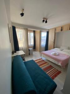 Cama o camas de una habitación en Istanbul Hub Flats