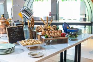 Nourriture dans l'hôtel ou à proximité