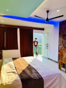 Letto o letti in una camera di Green view suits