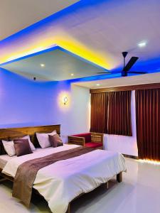 Letto o letti in una camera di Green view suits