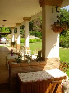 Zahrada ubytování B&B Il Cantico
