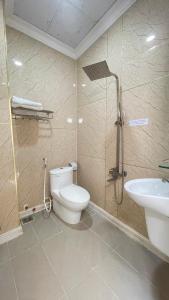 Koupelna v ubytování BÔNG SEN HOTEL CÔN ĐẢO