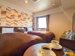 Posezení v ubytování Hotel New Gaea Ube