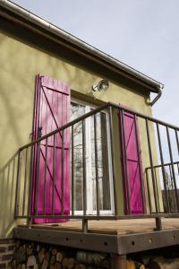 Balkón nebo terasa v ubytování Le Petit Jardin, Gîte en baie de Somme