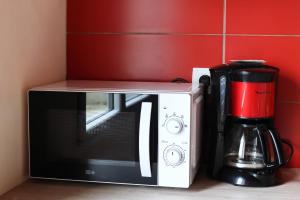 Η κουζίνα ή μικρή κουζίνα στο Appartement 60m2 Noyal-Muzillac