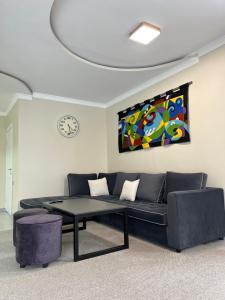 Svetainės erdvė apgyvendinimo įstaigoje Mongu Hotel