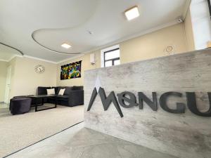 Svetainės erdvė apgyvendinimo įstaigoje Mongu Hotel