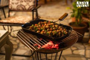 Εγκαταστάσεις μπάρμπεκιου για όλους τους επισκέπτες της βίλας