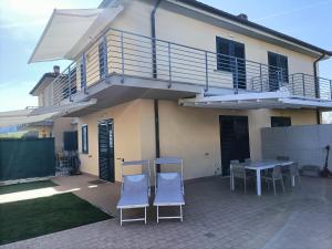 Balkoni atau teres di Casa al Mare a Sirolo nel Parco del Conero