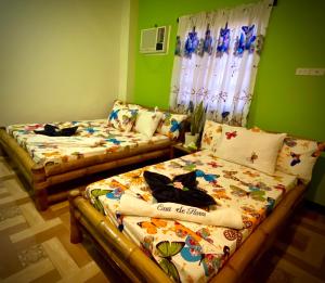 Postel nebo postele na pokoji v ubytování Casa de Flores