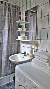 Ванна кімната в Sarajevo Apartment Aila