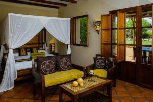 Posezení v ubytování Masía Durbá Hotel