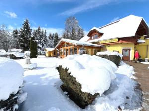 Hotel Gasthof Seeblick v zimě