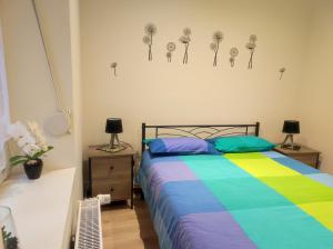 Postel nebo postele na pokoji v ubytování Chez Dori Chambre privée