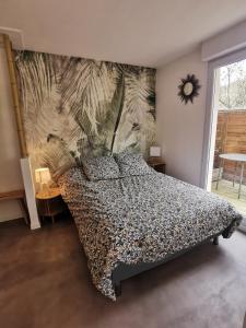 Katil atau katil-katil dalam bilik di Le Pagnol