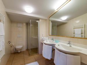 Łazienka w obiekcie Appartements Haflingerhof