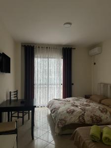 Letto o letti in una camera di Hotel Antik