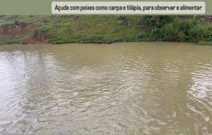 a picture of a river with the words aquatic corn parcels sound cape kiddleipedia at Refúgio nascer das águas in Gravatal