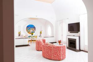 TV/trung tâm giải trí tại Villa Edlin