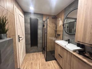 Phòng tắm tại Apartament DELUX