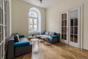 Posezení v ubytování Soborniy Hostel