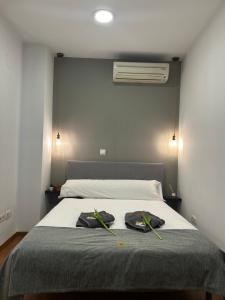 Ένα ή περισσότερα κρεβάτια σε δωμάτιο στο Habitación centro