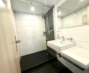 Koupelna v ubytování Haus Chalet Arnika