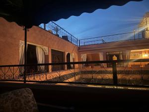 Balkón nebo terasa v ubytování Riad Malida Marrakech