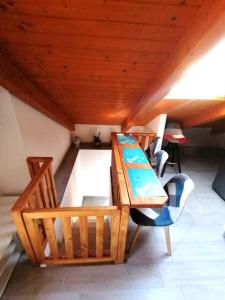 Posezení v ubytování Appartamenti Borgo Ciaramiti.