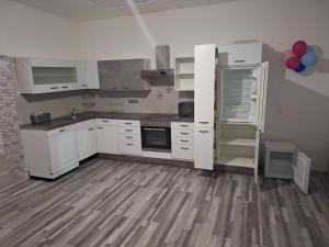 Η κουζίνα ή μικρή κουζίνα στο Ferienapartment Neunkirchen