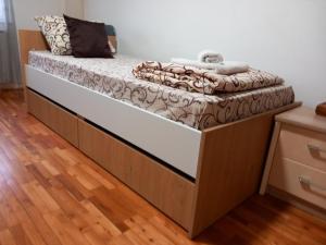 Posteľ alebo postele v izbe v ubytovaní Apartmani Pause