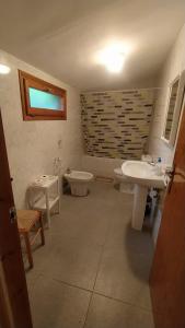 Koupelna v ubytování Camping Castellote