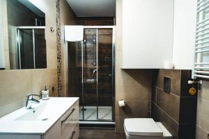 Kúpeľňa v ubytovaní Apartament 19 Szklarska Poręba