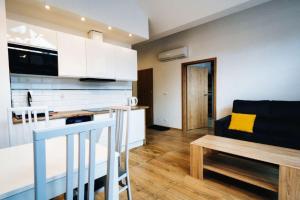 Η κουζίνα ή μικρή κουζίνα στο Apartament 114 Szklarska Poręba