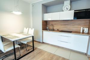 Kuchyňa alebo kuchynka v ubytovaní Apartament 19 Szklarska Poręba