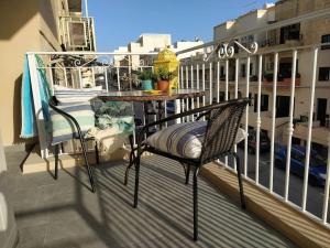 Balkon ili terasa u objektu Apartment close to the sea