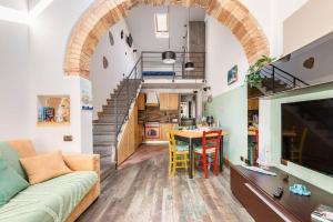 Posezení v ubytování Casa “Oasi del mare”