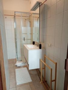 Et badeværelse på Casa di Corte a Milano