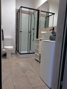 Kúpeľňa v ubytovaní Apartament Walczaka nr 45-MIEJSCE PARKINGOWE