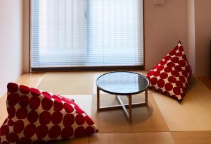 Posezení v ubytování Tabist kiki HOTEL KYOTO Sanjo Takakura