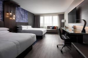 Postelja oz. postelje v sobi nastanitve Boulder Marriott