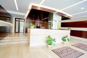 Vstupní hala nebo recepce v ubytování Most City Apart-Hotel