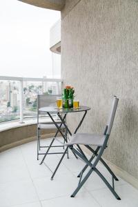 Balkón nebo terasa v ubytování Duplex dos Sonhos com Jacuzzi com cama King Size