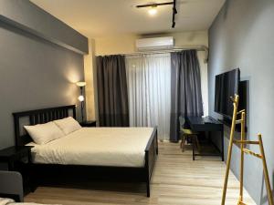Krevet ili kreveti u jedinici u okviru objekta ChengDian Homestay