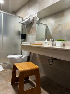 Kupatilo u objektu ChengDian Homestay