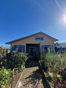 Bygningen som feriehuset ligger i