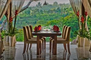 Zahrada ubytování Jungle Villa! Breath-taking views & near Ubud!